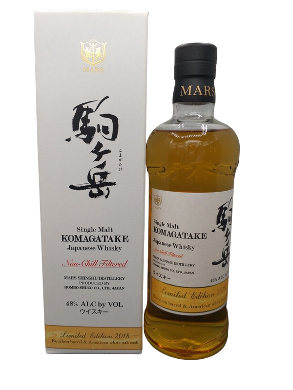 Mars Komagatake 2018 Japanese Whisky Limited Edition 48% VOL. (1x0,7ltr.) OVP