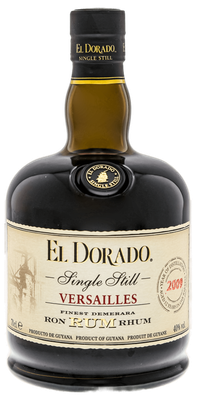 El Dorado 2009 Versailles Rum Single Still 40% VOL. (1x0,7ltr.)