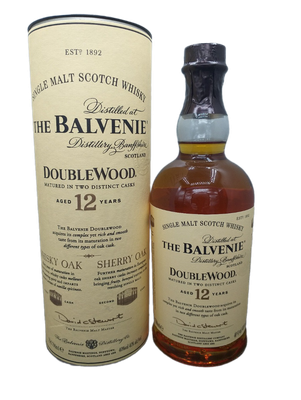 The Balvenie 12 Jahre Double Wood Single Malt Scotch Whisky 40% VOL. (1x0,7ltr.) OVP