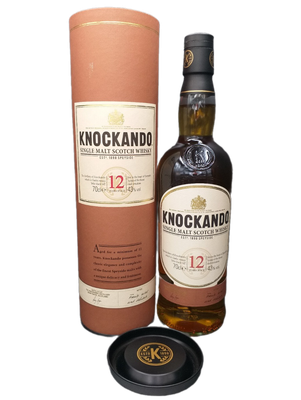 Knockando 12 Jahre Single Malt Scotch Whisky 43% VOL. (1x0,7ltr.) OVP
