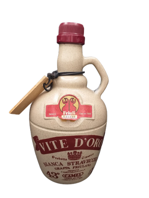 Vite D'Oro 1979 Bianca Stravecchia Grappa Friulana 43% VOL. (1x1,0ltr.) Krug