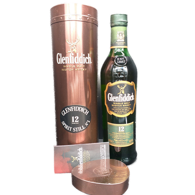 Glenfiddich 12 Jahre Spirit Still No. 1 Single Malt Scotch Whisky 40% VOL. (1x0,7ltr.) OVP/Dose