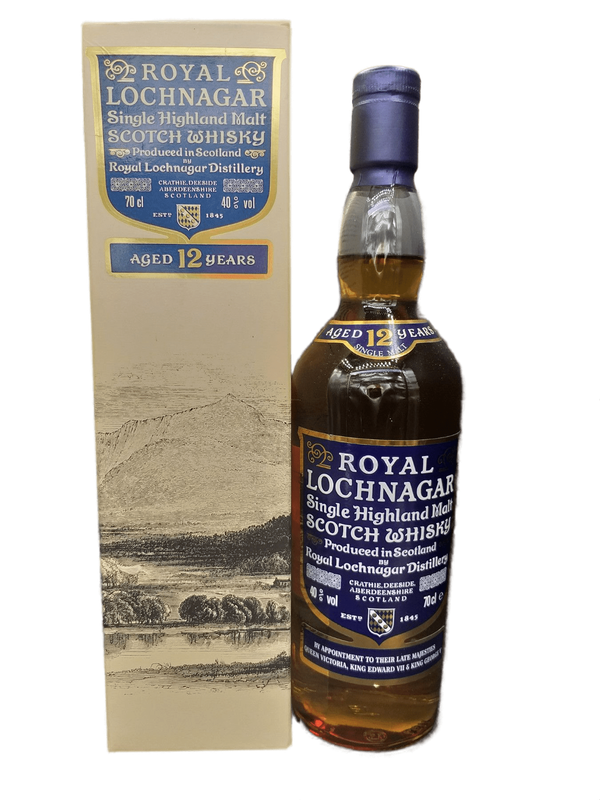 Royal Lochnagar 12 Jahre Single Malt Scotch Whisky 40% VOL. (1x0,7ltr.) OVP