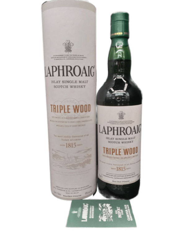 Laphroaig Triple Wood Islay Single Malt Scotch Whisky 48% VOL. (1x0,7ltr.) OVP Laphroaig Triple Wood Islay Single Malt Scotch Whisky 48% VOL. (1x0,7ltr.) OVP