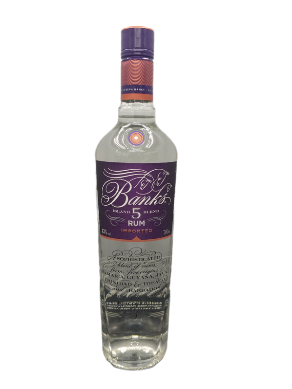Banks Island 5 Blend Rum 43% VOL. (1x0,7ltr.)
