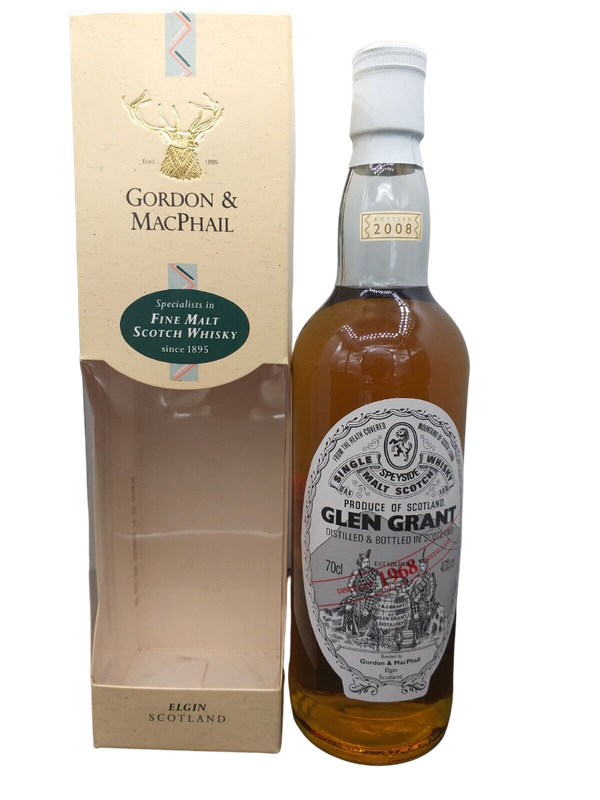 Gordon & MacPhail GLEN GRANT 40 Jahre Speyside Single Malt Scotch Whisky 40% VOL. (1x0,7ltr.) OVP