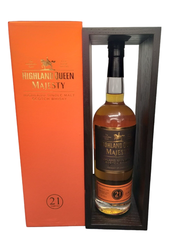Highland Queen 21 Jahre Majesty Highland Single Malt Scotch Whisky 40% VOL. (1x0,7ltr.) 1996/2018 OVP