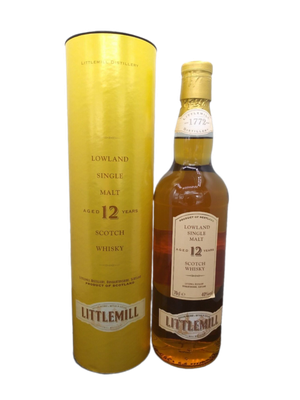 Littlemill 12 Jahre Single Malt Scotch Whisky 40% VOL. (1x0,7ltr.) OVP Littlemill 12 Jahre Single Malt Scotch Whisky 40% VOL. (1x0,7ltr.) OVP