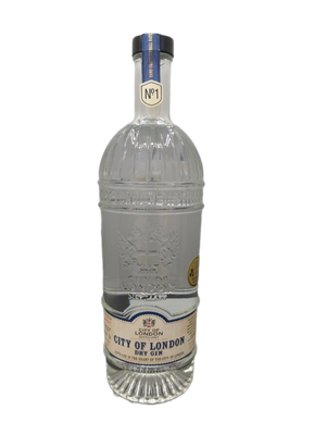 City of London Dry Gin 41,3% VOL. (1x0,7ltr.) Batch No. 234 / Bottle No. 120 / 200