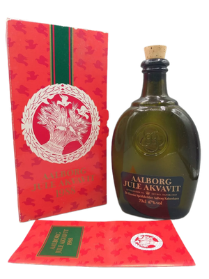 Aalborg 1988 Jule Akvavit 47% VOL. (1x0,7ltr.) OVP Aalborg 1988 Jule Akvavit 47% VOL. (1x0,7ltr.) OVP