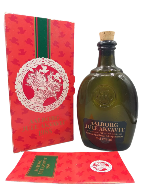 Aalborg 1988 Jule Akvavit 47% VOL. (1x0,7ltr.) OVP Aalborg 1988 Jule Akvavit 47% VOL. (1x0,7ltr.) OVP