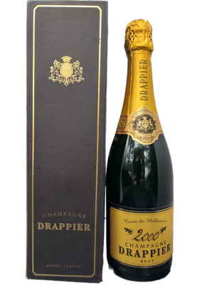 Drappier Cuvee du Millenaire 2000 Brut Champagner 12% VOL. (1x0,75ltr.) OVP Drappier Cuvee du Millenaire 2000 Brut Champagner 12% VOL. (1x0,75ltr.) OVP