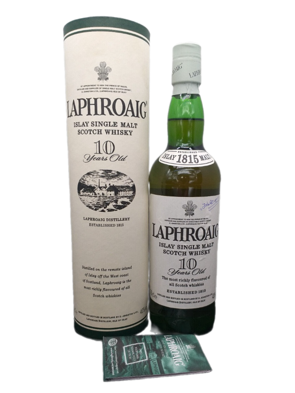 Laphroaig 10 Jahre Islay Single Malt Scotch Whisky 40% VOL. (1x0,7ltr.) OVP Laphroaig 10 Jahre Islay Single Malt Scotch Whisky 40% VOL. (1x0,7ltr.) OVP