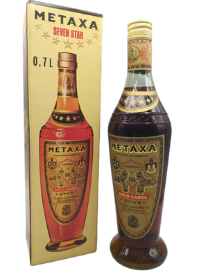 Metaxa 7 Sterne Gold Label 40% VOL. (1x0,7ltr.) Metaxa 7 Sterne Gold Label 40% VOL. (1x0,7ltr.)