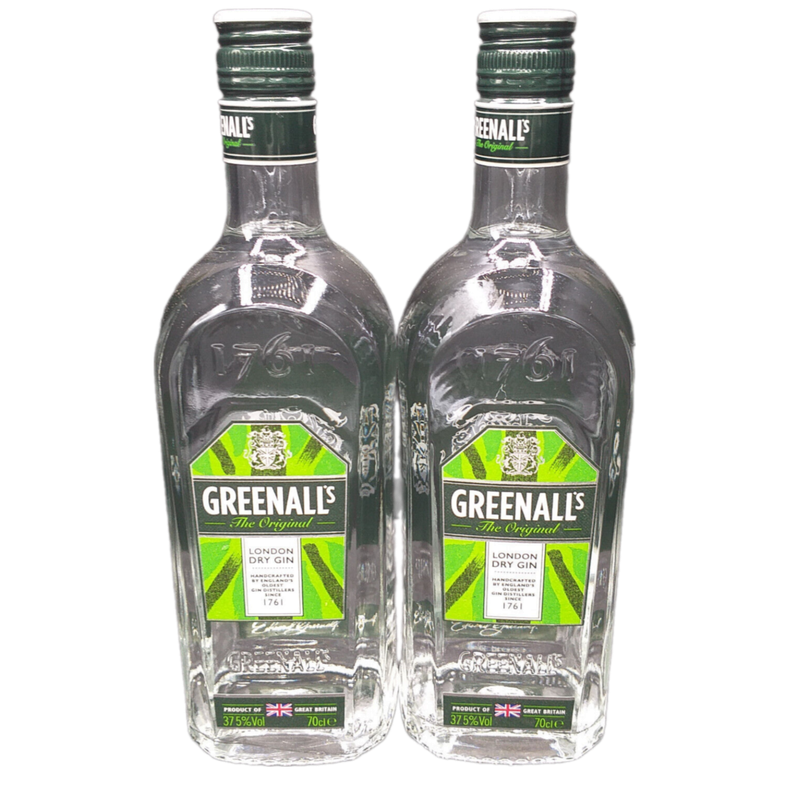 Greenall's The Original London Dry Gin 37,5% VOL. (2x0,7ltr.) SET Greenall's The Original London Dry Gin 37,5% VOL. (2x0,7ltr.) SET