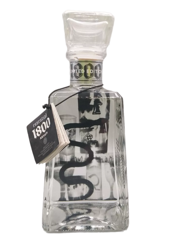 Essential 1800 Tequila Silver 2013 Limited Edition 40% VOL. (1x0,7ltr.) Design: Bo Joseph Artist 0034 New York Essential 1800 Tequila Silver 2013 Limited Edition 40% VOL. (1x0,7ltr.) Design: Bo Joseph Artist 0034 New York