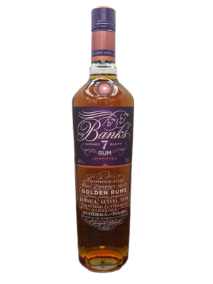 Banks Golden 7 Blend Rum 43% VOL. (1x0,7ltr.) Banks Golden 7 Blend Rum 43% VOL. (1x0,7ltr.)