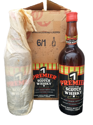 Premier 1 Very Fine Scotch Whisky 43% VOL. (1x0,7ltr.) Flasche in Seidenpapier - Bitte Hinweis beachten! Premier 1 Very Fine Scotch Whisky 43% VOL. (1x0,7ltr.) Flasche in Seidenpapier - Bitte Hinweis beachten!