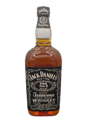 Jack Daniel's Old No. 7 Tennessee Sour Mash Whiskey 45% VOL. (1x1,0ltr.) Alte Ausführung 1987 Jack Daniel's Old No. 7 Tennessee Sour Mash Whiskey 45% VOL. (1x1,0ltr.) Alte Ausführung 1987