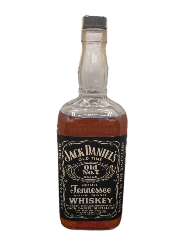 Jack Daniel's Old No. 7 Tennessee Sour Mash Whiskey 45% VOL. (1x1,0ltr.)  Alte Ausführung 1979
