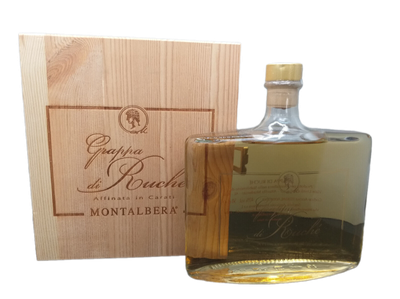 Grappa di Ruche Affinata in Carati 40% VOL. (1x0,5ltr.) OVP (Holzkiste) Grappa di Ruche Affinata in Carati 40% VOL. (1x0,5ltr.) OVP (Holzkiste)
