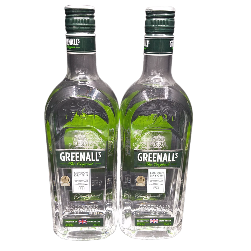 Greenall's The Original London Dry Gin 40% VOL. (2x0,7ltr.) SET Greenall's The Original London Dry Gin 40% VOL. (2x0,7ltr.) SET