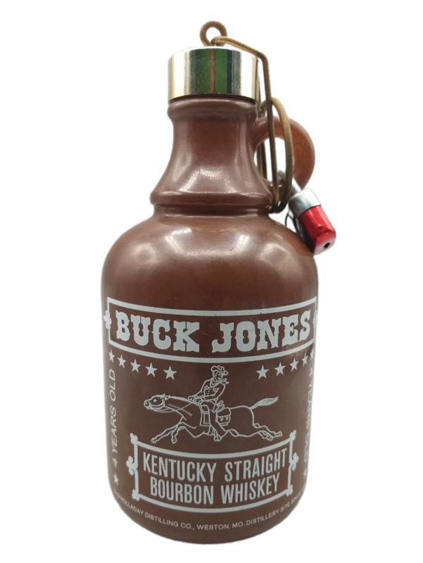 Buck Johnes 4 Jahre Kentucky Straight Bourbon Whiskey 43% VOL. (1x0,7ltr.) inkl. Schloß+Schlüssel