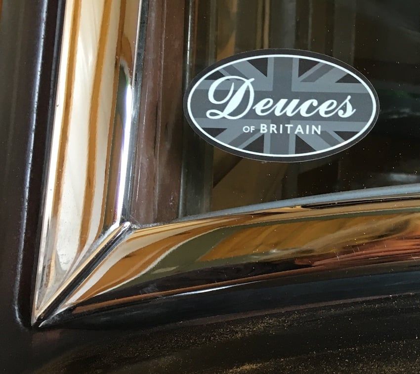 Deuces of Britain Club Sticker Deuces of Britain Club Sticker