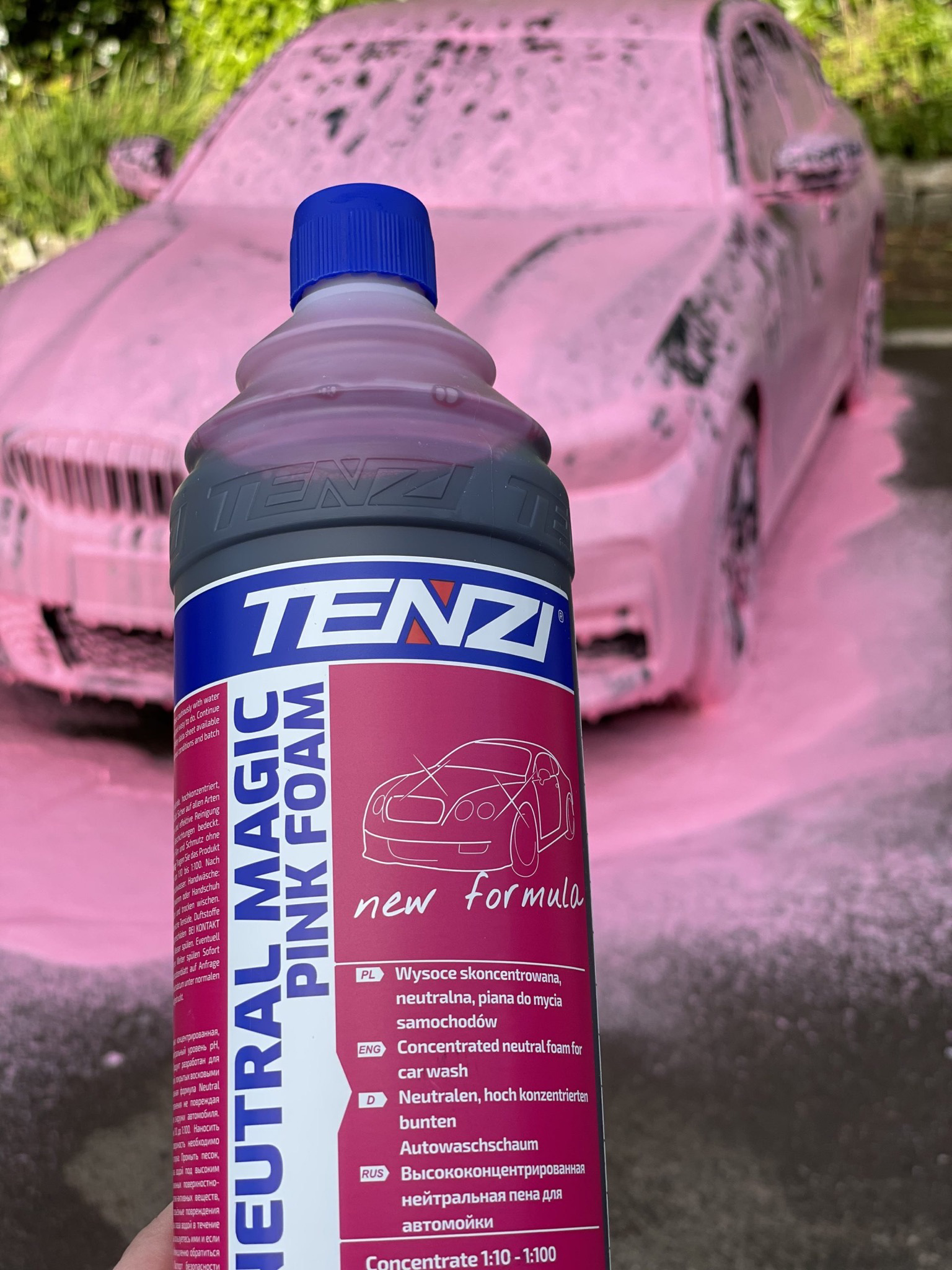 Tenzi Neutral Magic Pink Snow Foam