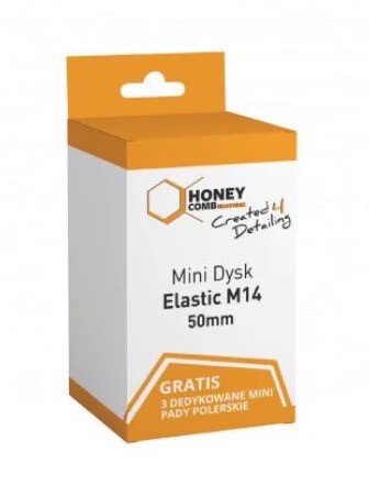 Honey Combination Mini Elastic Polishing Disc 50mm - Includes 3 Pads 