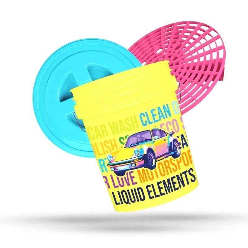 Liquid Elements Wash Bucket - Pop Art, 20L