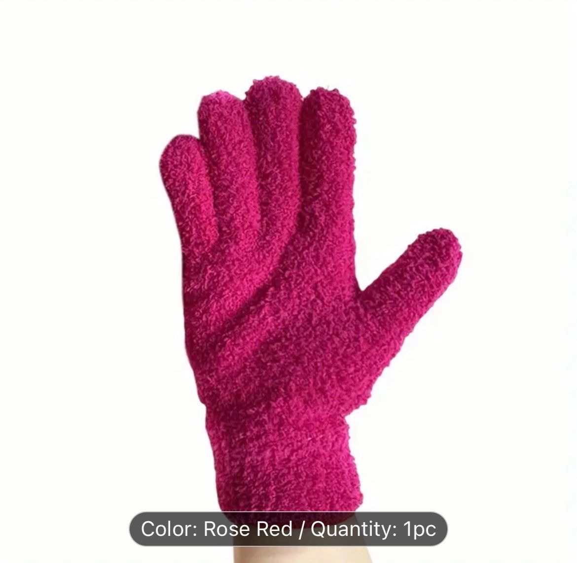 Microfiber Cleaning Gloves 1pc