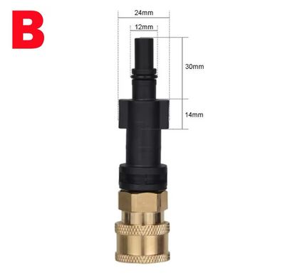 Pressure Washer Adaptor To 1/4 Pressure Washer Adaptor To 1/4" Quick Release Connector Nozzle For Titan/Black Decker