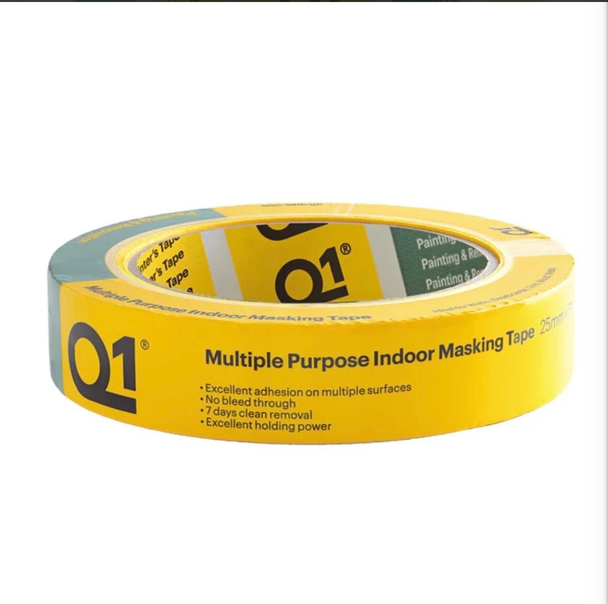 Q1 Multiple Purpose Indoor Masking Tape , Size: 1" (25mm) x 50 m