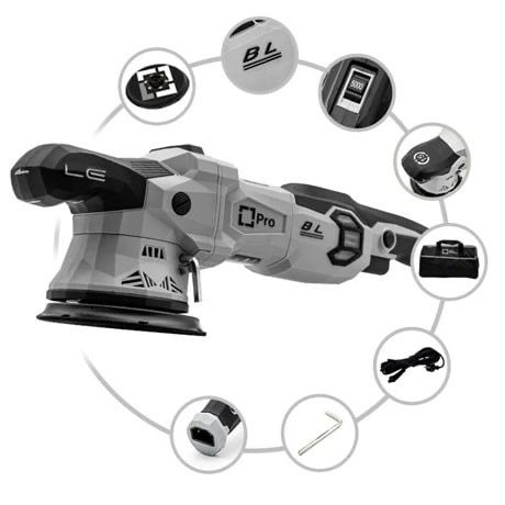 LIQUID ELEMENTS T4500 PRO 15mm Orbit Dual Action Polishing Machine