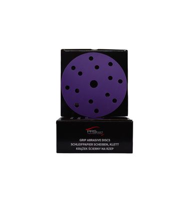 PRSexpert, Sanding disc 150 mm, ceramic, with holes  