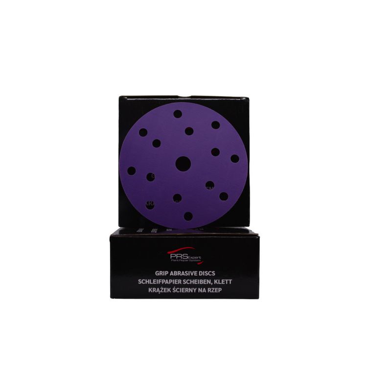 PRSexpert, Sanding disc 150 mm, ceramic, with holes  