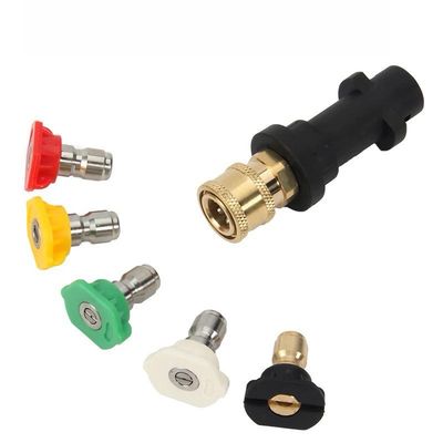 Quick Connect Pressure Washer Adapter with Nozzles for Pressure Washers