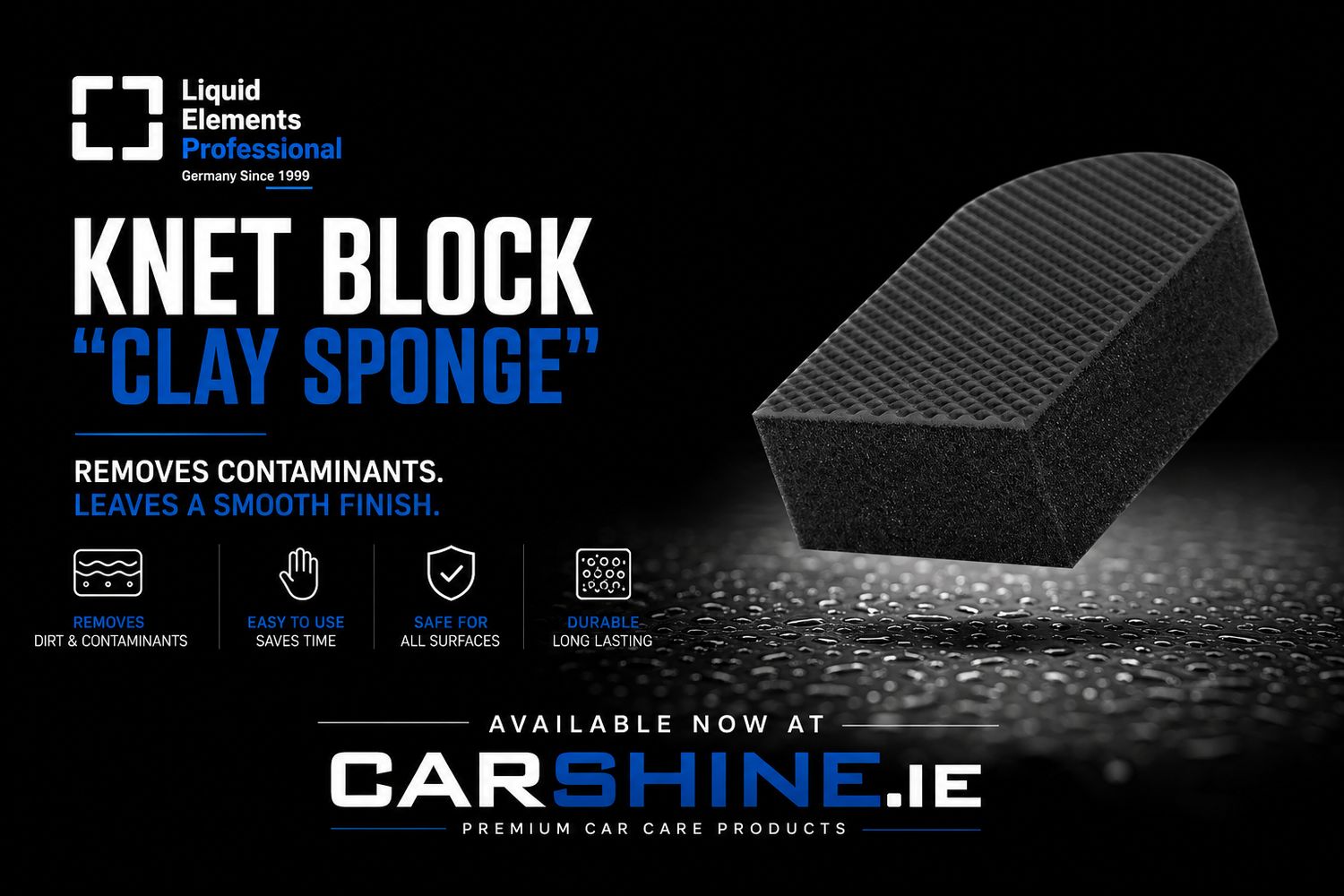 Liquid Elements Knet Block Clay Sponge 