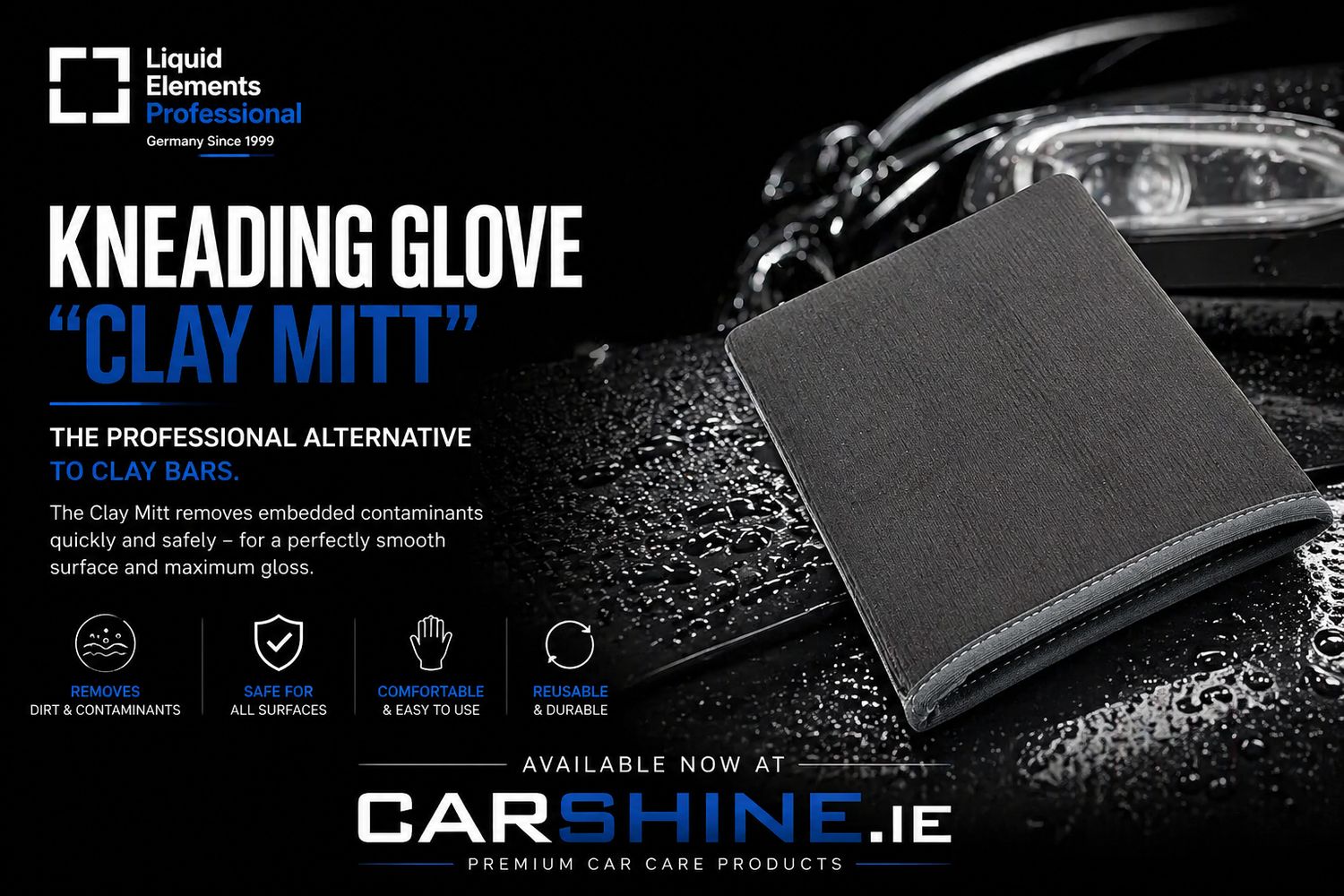 Liquid Elements   Kneading Glove Clay Mitt