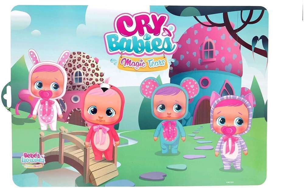 10 manteles individuales CRY BABIES, ideal para proteger la mesa