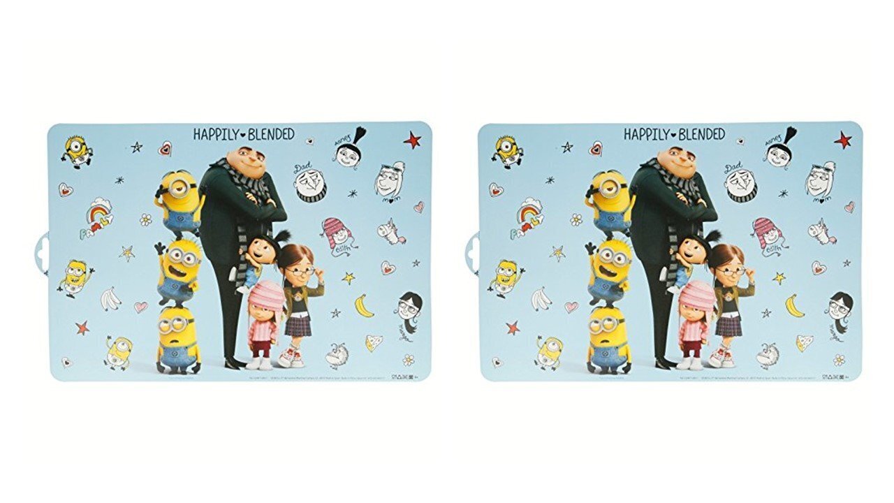 10 manteles individuales Minions, gru 3, ideal para proteger la mesa