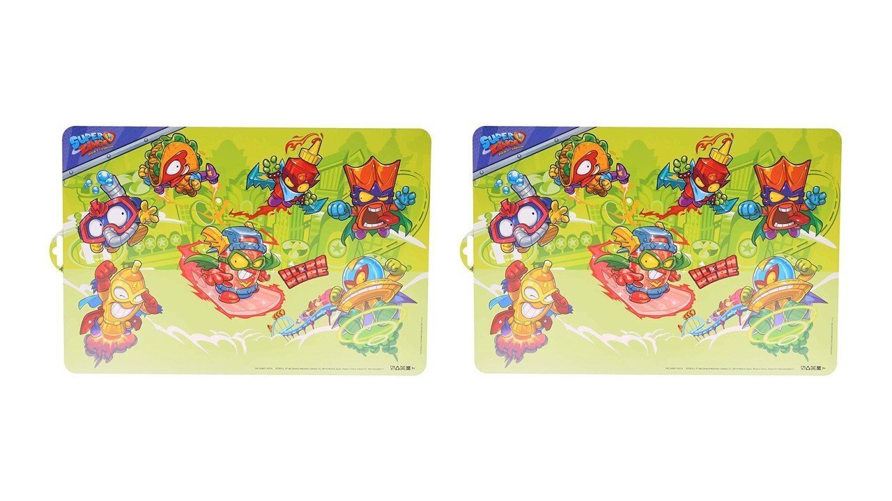 5 manteles individuales super zing, ideal para proteger la mesa