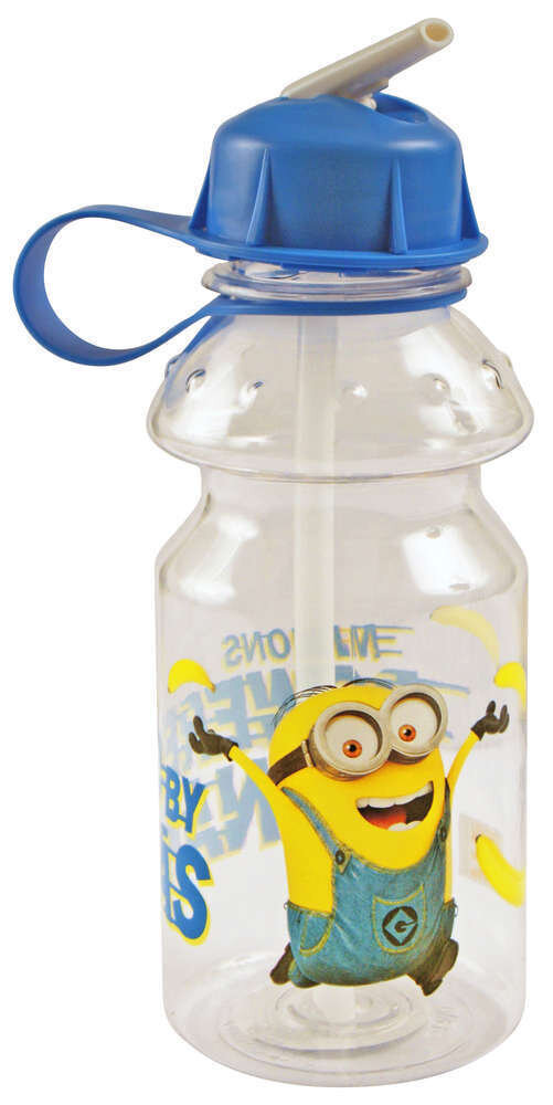 botella transparente sport de la licencia oficial Minions, capacidad: 375ml