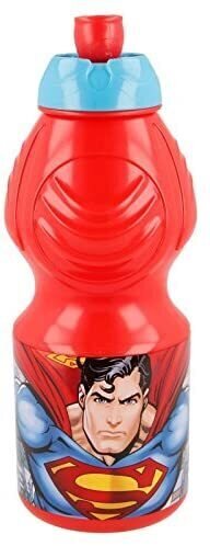 Botella sport 400ml, reutilizable SUPERMAN sin BPA