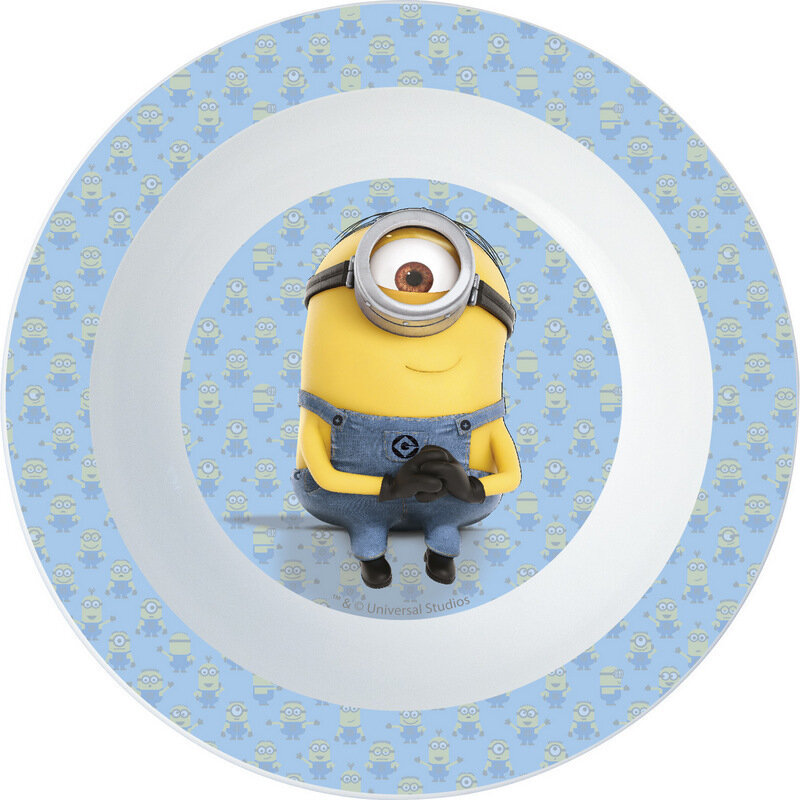 Cuenco reutilizable Minions, apto para microondas