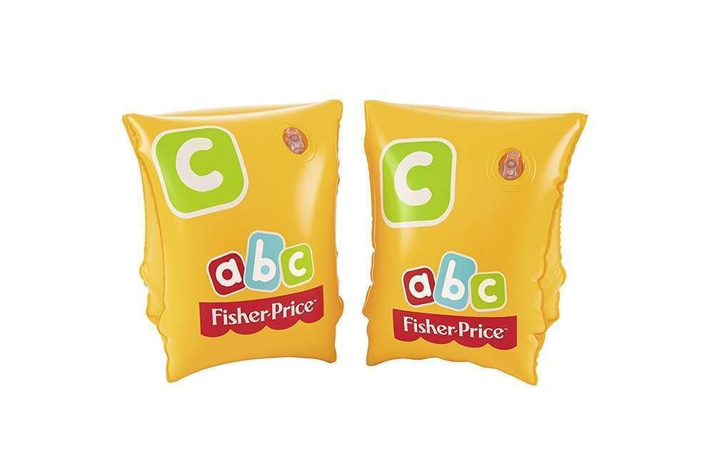 Par de manguitos de la licencia Fisher-price; producto oficial, para aprender a nadar