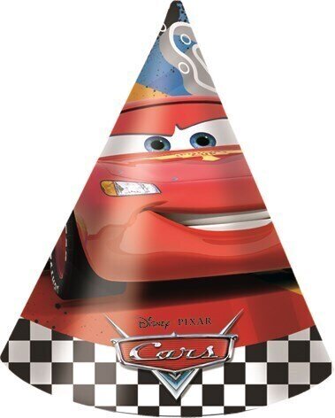 Pack 6 sombreros cars