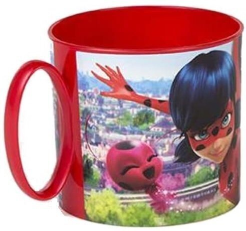 Taza apta para microondas de la licencia oficial de Lady Bug, capacidad  265ml