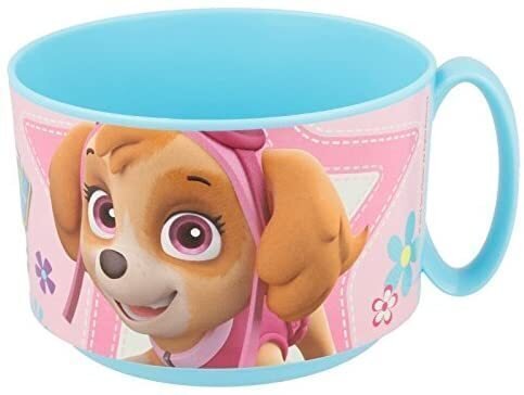 Tazon apto para microondas, licencia oficial Patrulla canina, diseño Skye, capacidad 450ml